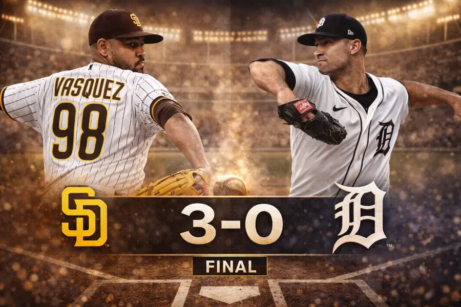 Padres vs Tigers 28-3-26