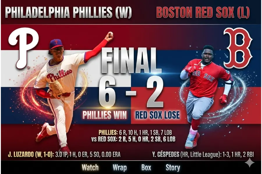 Phillies vs Boston 5-3-26