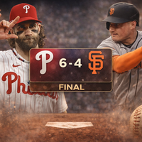 Phillies remontan y vencen 6-4 a Giants con liderazgo de Harper