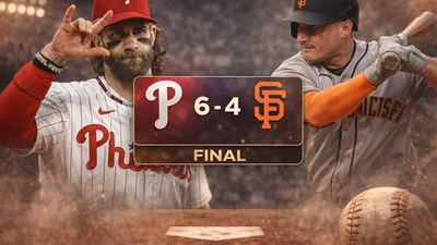 Phillies remontan y vencen 6-4 a Giants con liderazgo de Harper