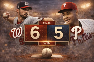 Phillies vs Nationals 1-4-26