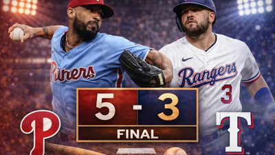 ¡Sánchez intratable! Phillies derrotan a Rangers 5-3 en un Opening Day de alto voltaje