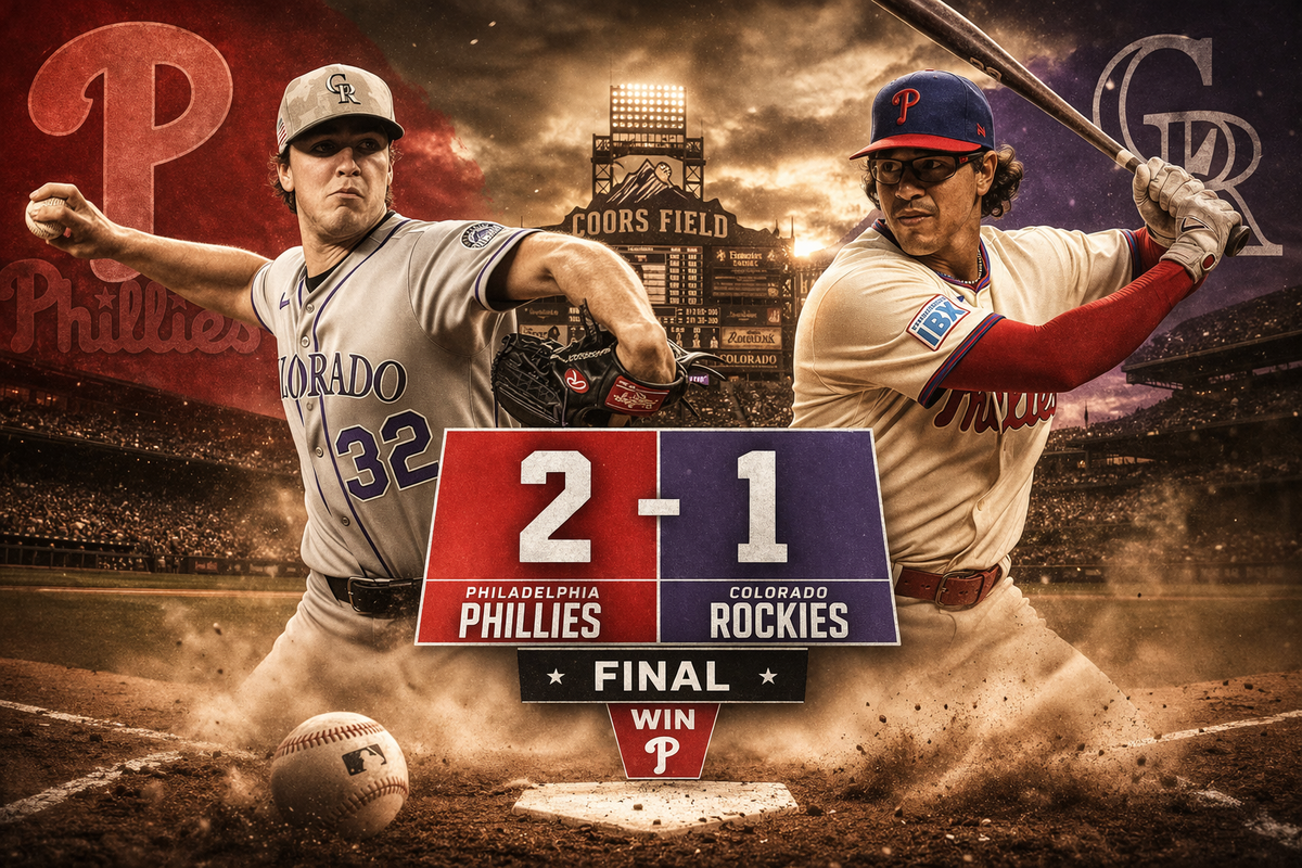 Phillies vs Rockies showdown at Coors
