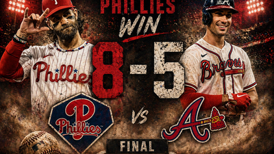 Phillies vencen 8-5 a Braves en extra innings con actuación estelar de Bryce Harper