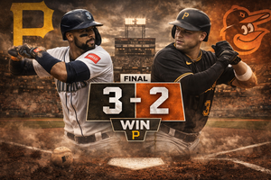 Pirates defeat Orioles 3-2
