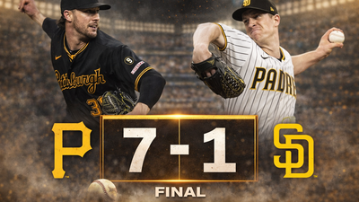 Pirates derrotan 7-1 a Padres en PNC Park
