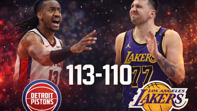 Detroit Pistons vencen a Lakers 113-110 en un final de infarto