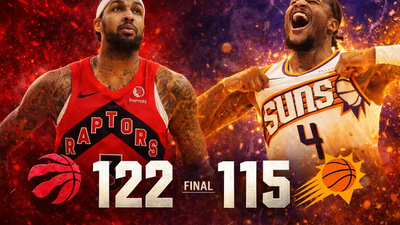 Toronto Raptors completan remontada épica y derrotan 122-115 a Phoenix Suns