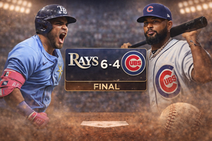 Rays triumph over Cubs in style