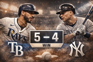 Rays triumph over Yankees in style