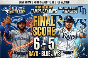 Rays vs Blue Jays 27-2-26