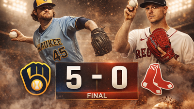 Red Sox blanquean a Brewers 5-0 en Fenway Park con dominio absoluto de Gray