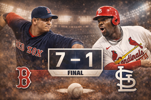 Red Sox triumph over Cardinals 7-1(1)