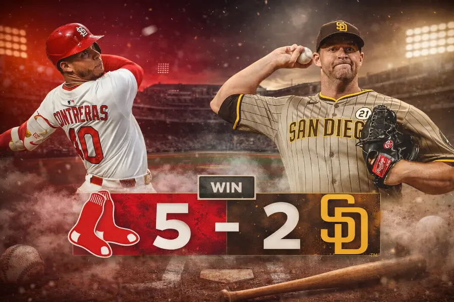 Red Sox vs Padres 3-4-26