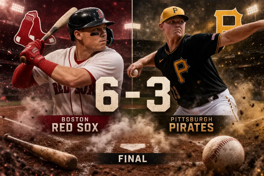 Red Sox vs Pirates 22-3-26