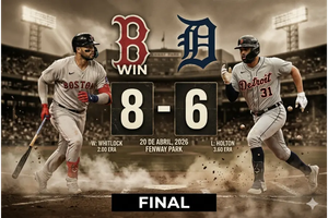 Red Sox vs Tigers 20-4-26