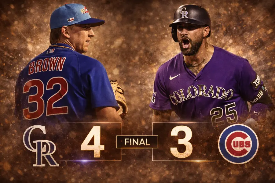 Rockies vs Cubs 14-3-26