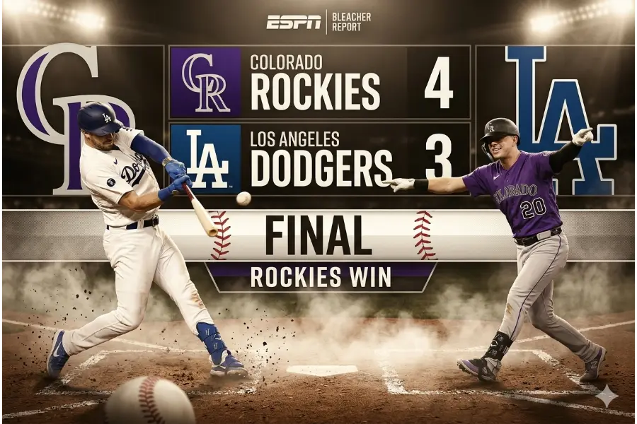 Rockies vs Dodgers 18-4-26