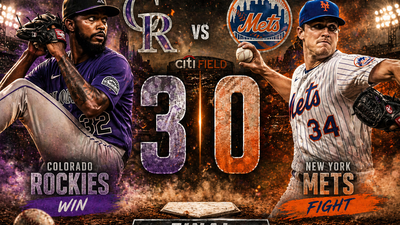 Rockies vencen 3-0 a Mets: Dollander domina y Goodman decide en Citi Field