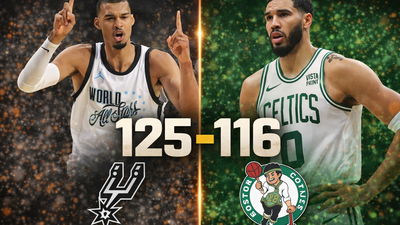 Spurs sorprenden a Celtics 125-116 en el Frost Bank Center con actuación estelar de Wembanyama
