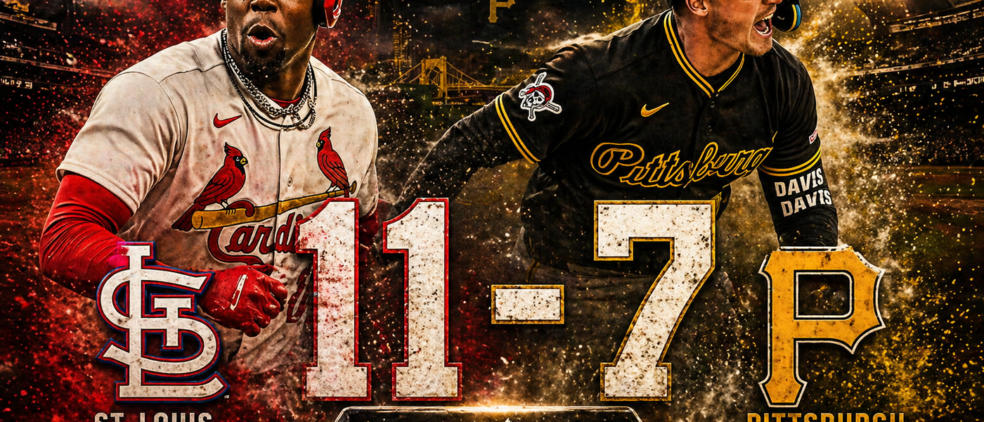 Cardinals vencen 11-7 a Pirates en PNC Park con exhibición ofensiva