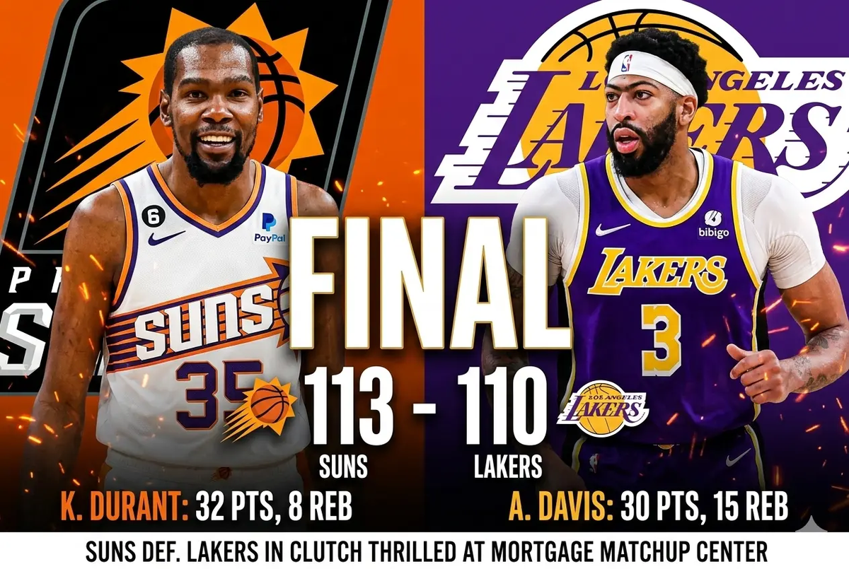 Suns vs Lakers 26-2-26