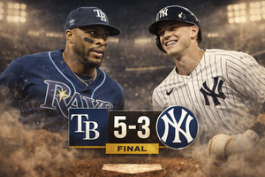 Tampa Bay Rays triumph over Yankees