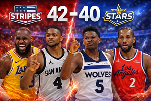 Team Stripes vs Team Stars B 15-2-26