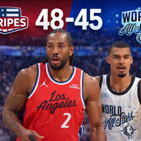 Kawhi Leonard lidera al Team Stripes en un duelo de gigantes en el Intuit Dome