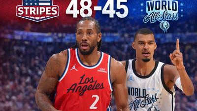 Kawhi Leonard lidera al Team Stripes en un duelo de gigantes en el Intuit Dome