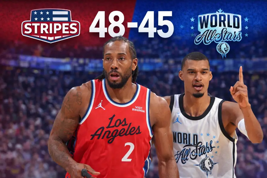 Team Stripes vs Team World 15-2-26