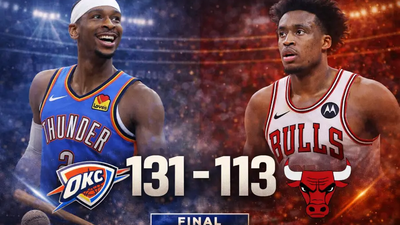 Thunder derrota 131-113 a Bulls con una segunda mitad dominante en Oklahoma City