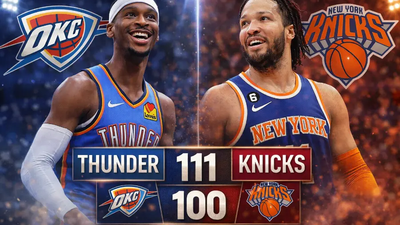Thunder vencen 111-100 a Knicks: Shai Gilgeous-Alexander decide en el cierre