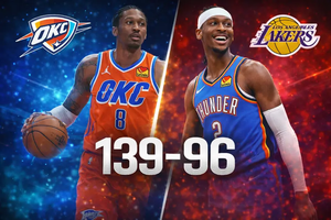 Thunder vs Lakers 2-4-26