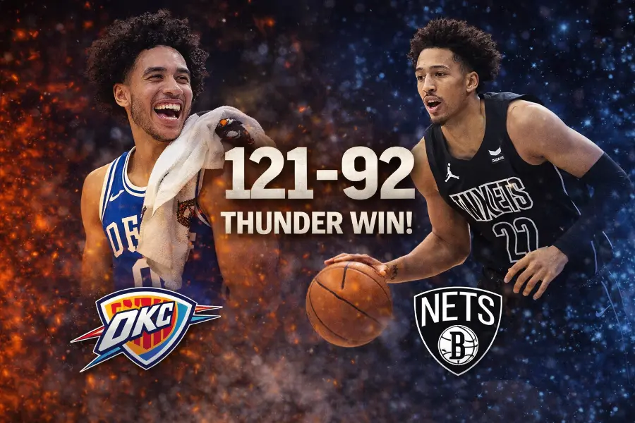 Thunder vs Nets 18-3-26
