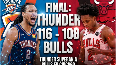 Thunder derrota a Bulls en Chicago con un esfuerzo colectivo