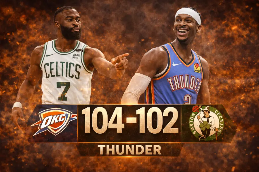 Thunders vs Celtics 12-3-26