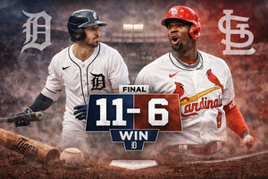 Tigers claim victory over Cardinals