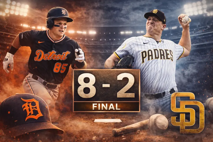 Tigers vs Padres 26-3-26