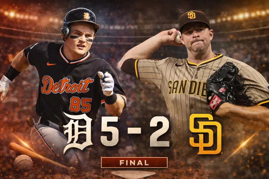 Tigers vs Padres 27-3-26