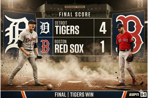 Tigers vs Red Sox 18-4-26