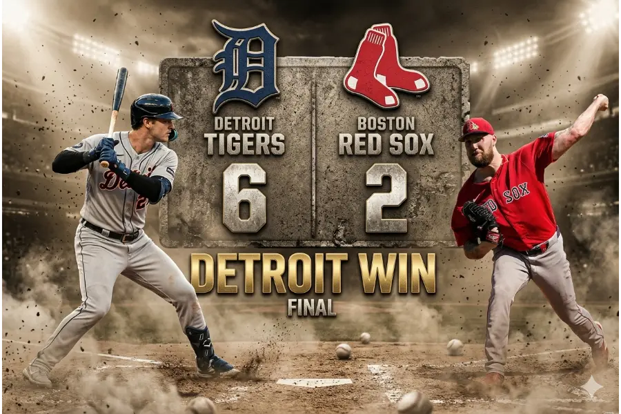 Tigers vs Red Sox 19-4-26