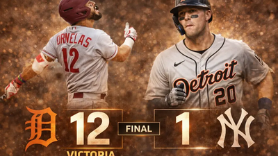 Detroit Tigers aplastan 12-1 a los Yankees en Tampa con festival ofensivo