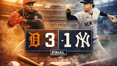 Detroit Tigers frenan a Yankees con dominio de Framber Valdez en Lakeland