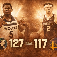 Minnesota Timberwolves derrotan 127-117 a Golden State Warriors en el Chase Center