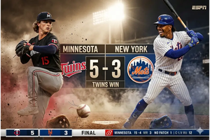 Twins vs Mets 21-4-26
