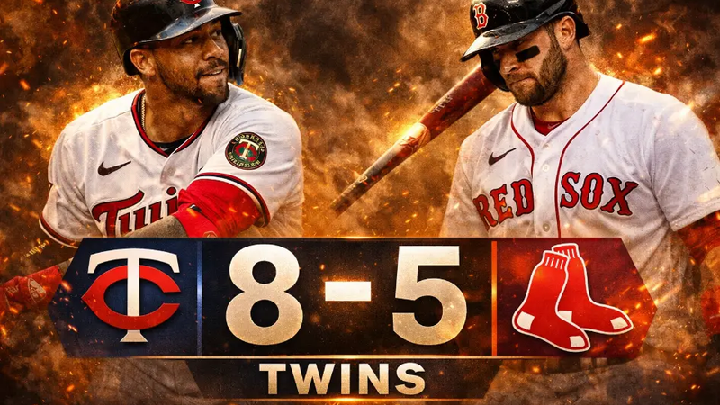 Twins remontan y vencen 8-5 a Red Sox en Fort Myers con Rally Decisivo en el Octavo