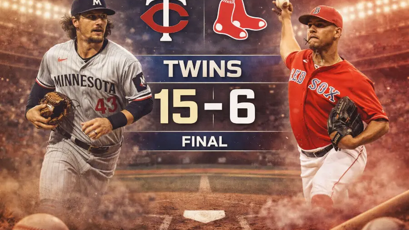 Twins aplastan 15-6 a Red Sox: lluvia de jonrones en Fort Myers