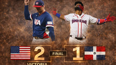 Estados Unidos vence 2-1 a República Dominicana y avanza a la final del Clásico Mundial