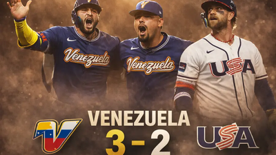 Venezuela vence 3-2 a Estados Unidos en el Clásico Mundial 2026 con hazaña en Miami